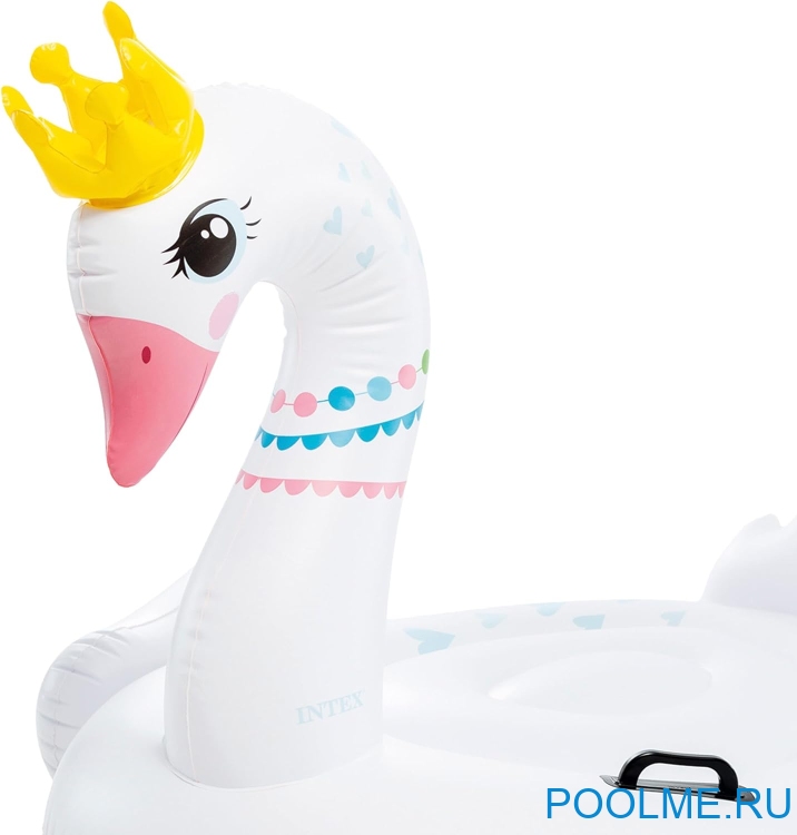 Надувной плот для плавания INTEX "Королевский лебедь", 142 x 137 x 99 см, артикул 57562 Надувной плот для плавания INTEX "Королевский лебедь", 142 x 137 x 99 см, артикул 57562