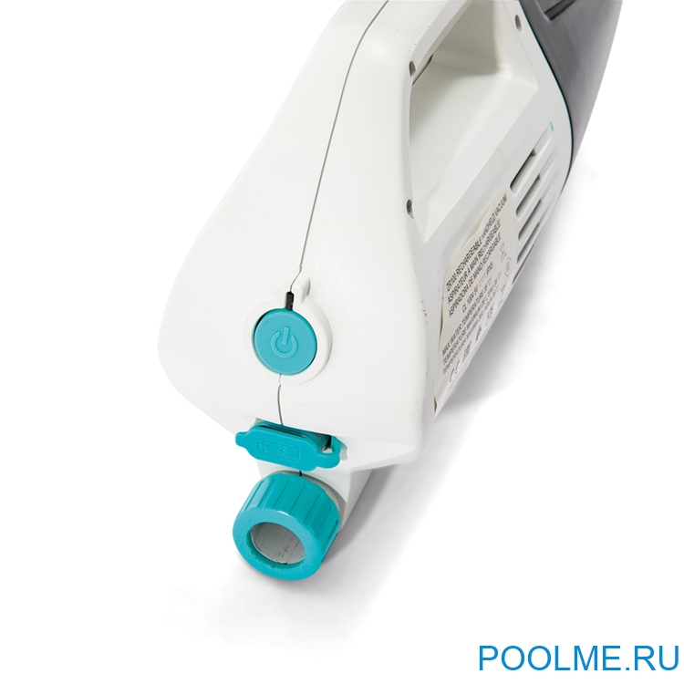 Вакуумный пылесос INTEX ZR100 для чистки бассейна на аккумуляторах с ручкой 2.8м, артикул 28626