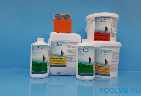 Набор химии для бассейнов Chemoform №3, артикул 54890 Набор химии для бассейнов Chemoform №3, артикул 54890