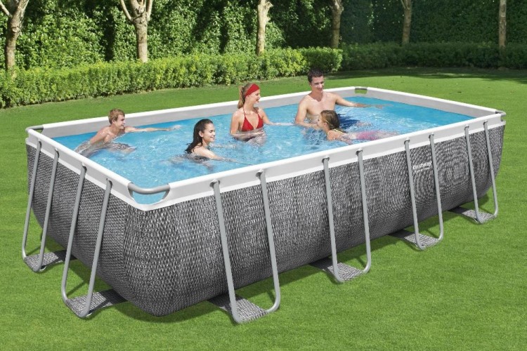 Каркасный бассейн Bestway 56998, размер 5.49 x 2.74 x 1.22 м