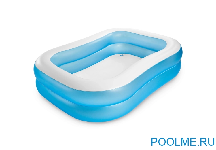 Надувной семейный бассейн INTEX Swim Center 203 x 152 x 48  см, артикул 57180