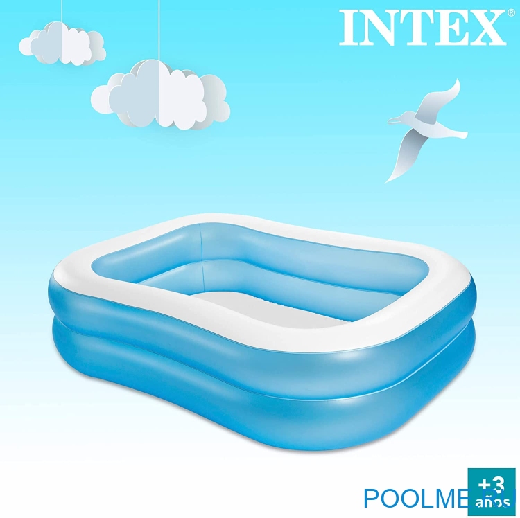 Надувной семейный бассейн INTEX Swim Center 203 x 152 x 48  см, артикул 57180