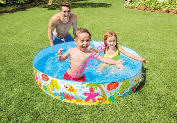 Детский бассейн INTEX "Морские жители" 152 x 25 см, артикул 56451-1