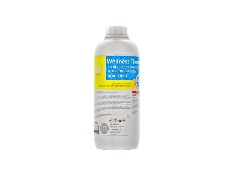 Коагулянт Wellness Therm (средство для очистки и осветления воды) 1 л, арт. 312583