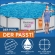 Каркасный бассейн Bestway 56462, размер 5.49 x 1.22 м