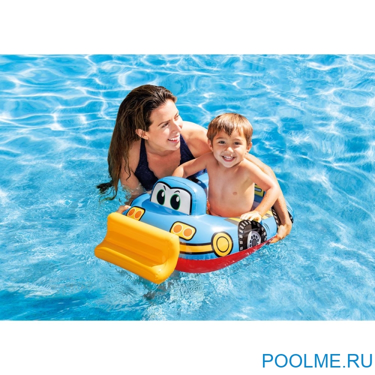 Надувной круг-ходунки INTEX "Бульдозер", артикул 59586-B Надувной круг-ходунки INTEX "Бульдозер", артикул 59586-B