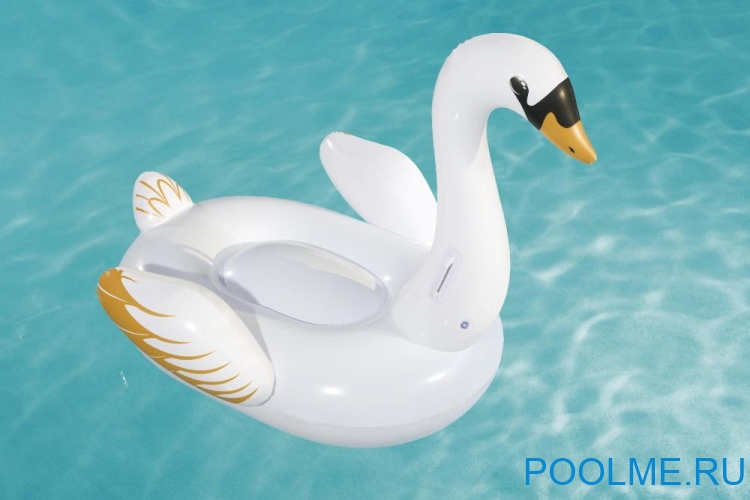 Надувная игрушка-наездник Bestway "Лебедь", 122 x 122 см, артикул 41123 Надувная игрушка-наездник Bestway "Лебедь", 122 x 122 см, артикул 41123