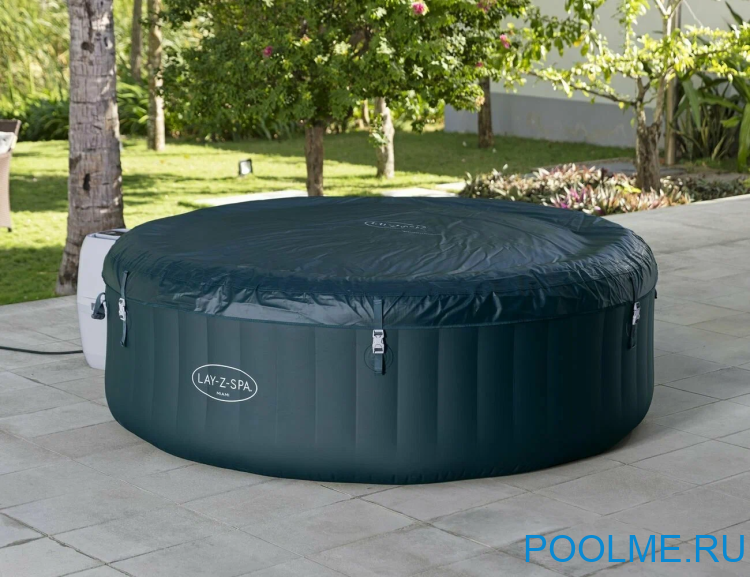 Джакузи Bestway 6001D, внешний размер: 196 x 66 см - 6 мест