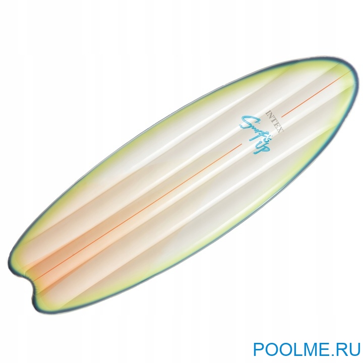 Матрас INTEX "Сёрфинг" однотонный 178 x 69 см, артикул 58152-O