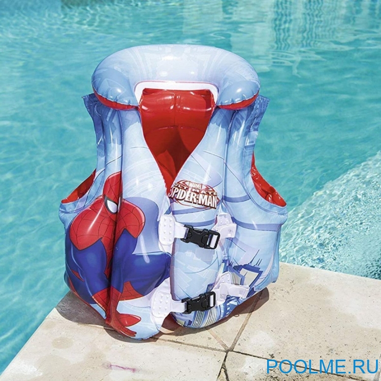 Жилет Bestway "Человек паук" 41 x 30 см, артикул 98014 Жилет Bestway "Человек паук" 41 x 30 см, артикул 98014