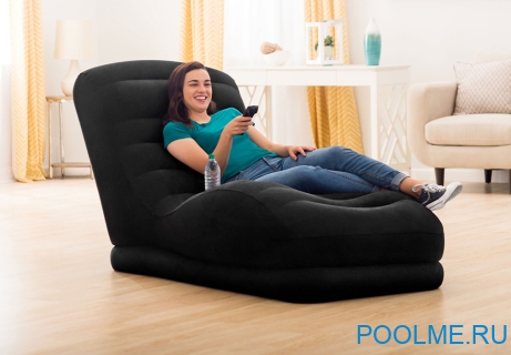 Надувное кресло-шезлонг INTEX 86 x 170 x 94 см, артикул 68595