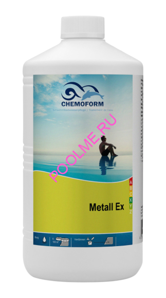 Средство для удаления ионов металлов Chemoform Metal EX 1 л, артикул 1091001