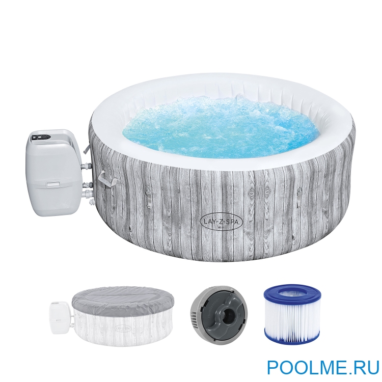 Джакузи Bestway 60085, внешний размер: 180 x 66 см - 4 места Джакузи Bestway 60085, внешний размер: 180 x 66 см - 4 места