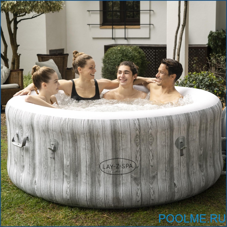 Джакузи Bestway 60085, внешний размер: 180 x 66 см - 4 места Джакузи Bestway 60085, внешний размер: 180 x 66 см - 4 места