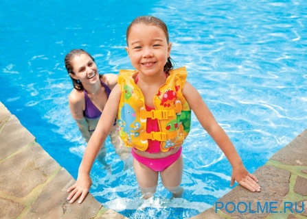 Жилет INTEX &quot;Весёлые рыбки&quot; 41 x 30 см, артикул 59661