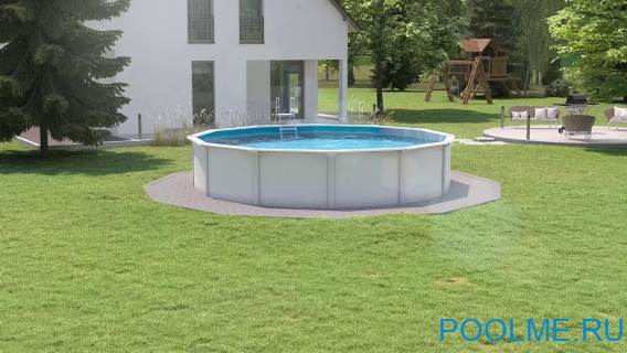 Морозостойкий бассейн MAGIC POOL 4.6 x 1.32 м арт. PR4613 - белый Морозостойкий бассейн MAGIC POOL 4.6 x 1.32 м арт. PR4613 - белый