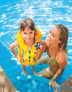 Жилет INTEX &quot;Пазлы&quot; 50 x 47 см, артикул 58660