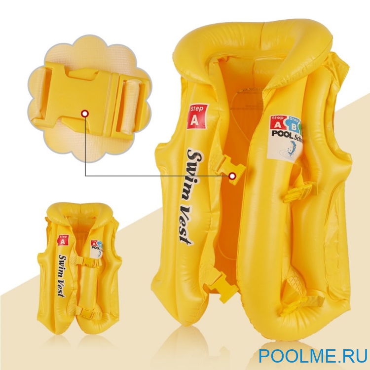 Жилет INTEX "Пазлы" 50 x 47 см, артикул 58660 Жилет INTEX "Пазлы" 50 x 47 см, артикул 58660