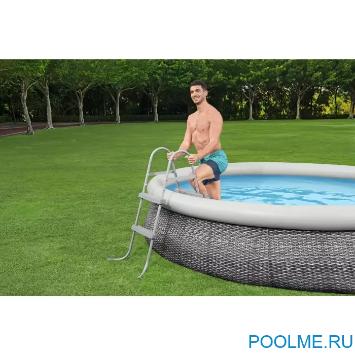 Лестница Bestway Flowclear™ для бассейна до 84 см, артикул 58430