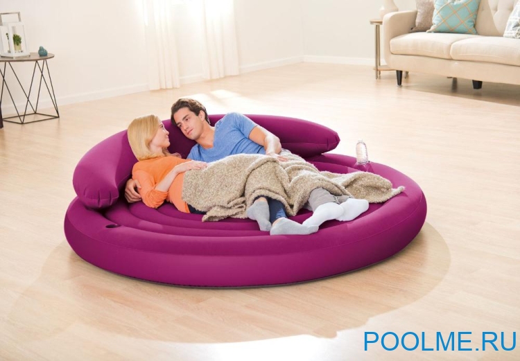 Надувная софа INTEX Royal Round 191 x 53 см, артикул 68881