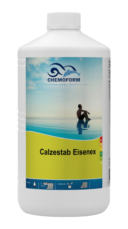 Средство против образования металлов и известкового налета в воде Chemoform Calzestab-Eisenex 1 л, артикул 1105001