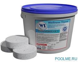 МУЛЬТИЭКО 5 в 1 таблетки 200 г «Wellness Therm» 5 кг, артикул 877437 МУЛЬТИЭКО 5 в 1 таблетки 200 г «Wellness Therm» 5 кг, артикул 877437