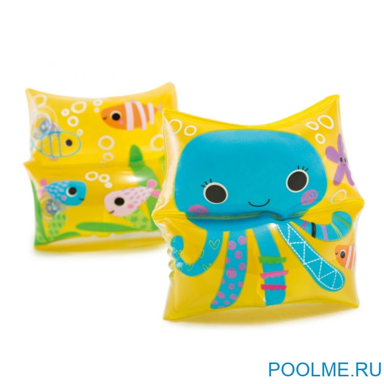 Нарукавники INTEX "Осьминог" 19 x 19 см, артикул 59650