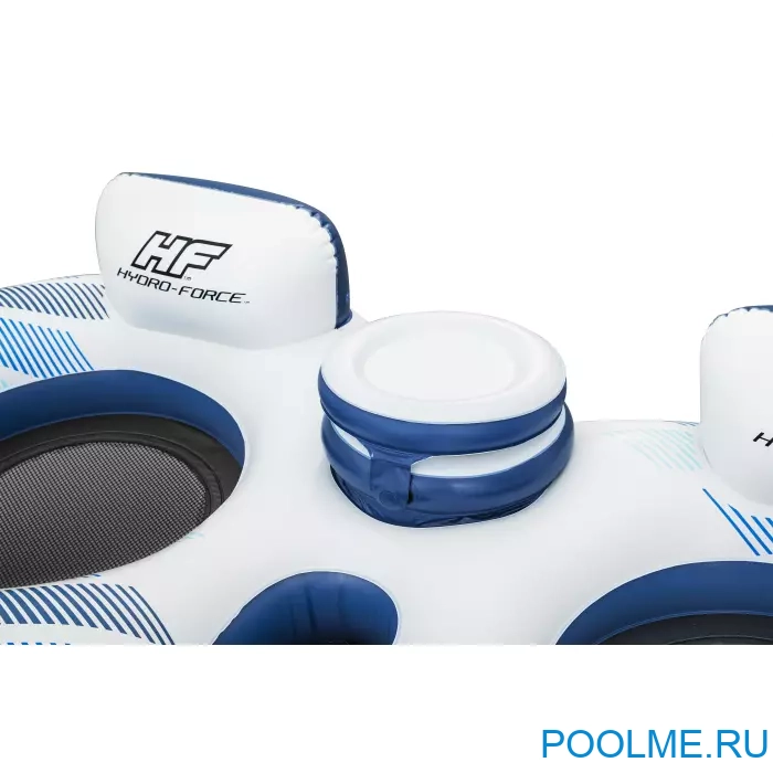 Надувной круг-кресло Bestway "Rapid Rider" на двоих 251 x 132 см, артикул 43113