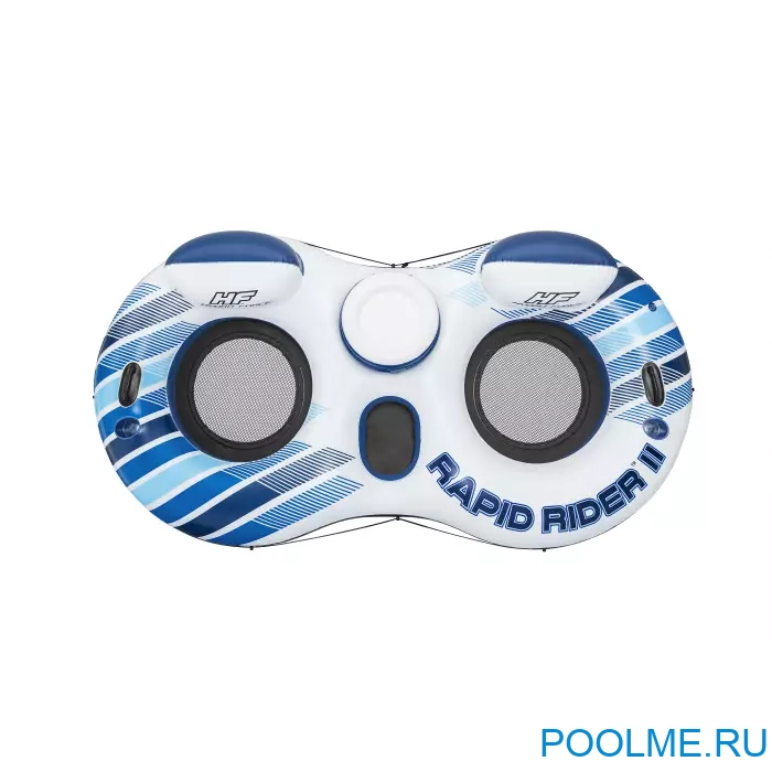 Надувной круг-кресло Bestway "Rapid Rider" на двоих 251 x 132 см, артикул 43113