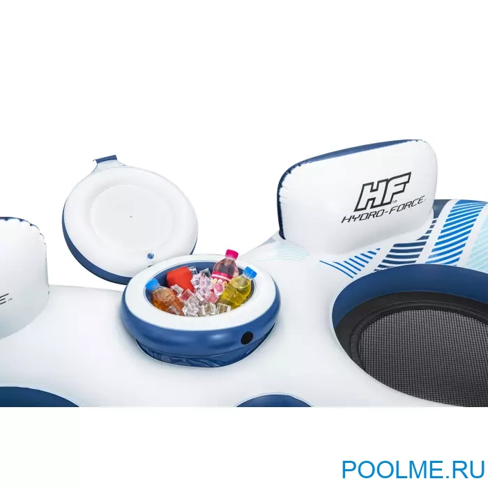 Надувной круг-кресло Bestway "Rapid Rider" на двоих 251 x 132 см, артикул 43113