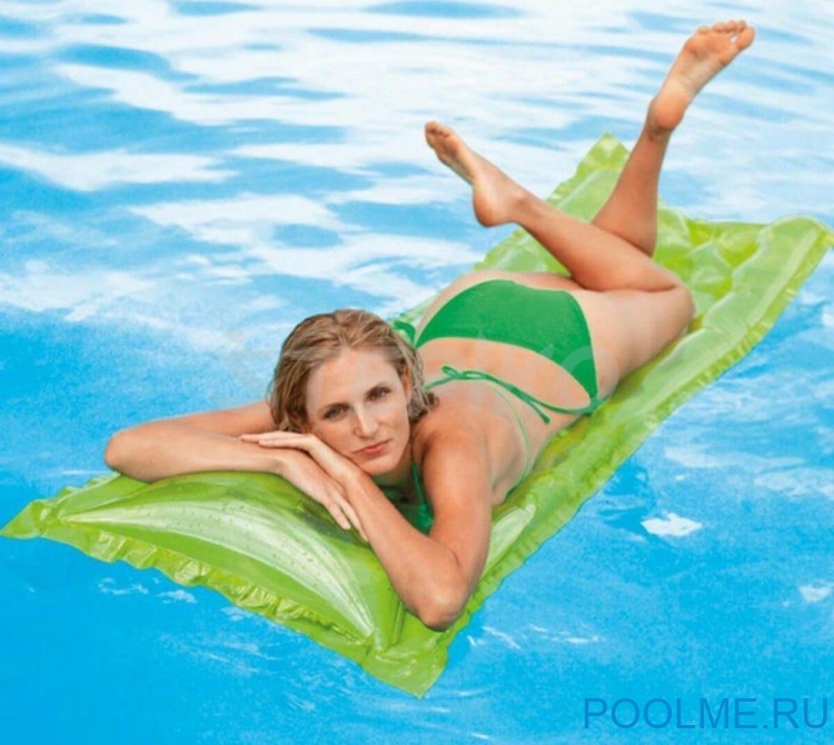 Матрас INTEX зеленый 183 x 69 см, артикул 59718-G Матрас INTEX зеленый 183 x 69 см, артикул 59718-G