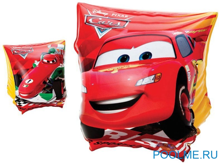 Нарукавники INTEX "Тачки" 23 x 15 см, артикул 56652