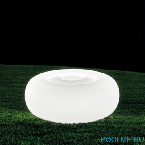 Надувной светящийся пуфик INTEX, артикул 68697