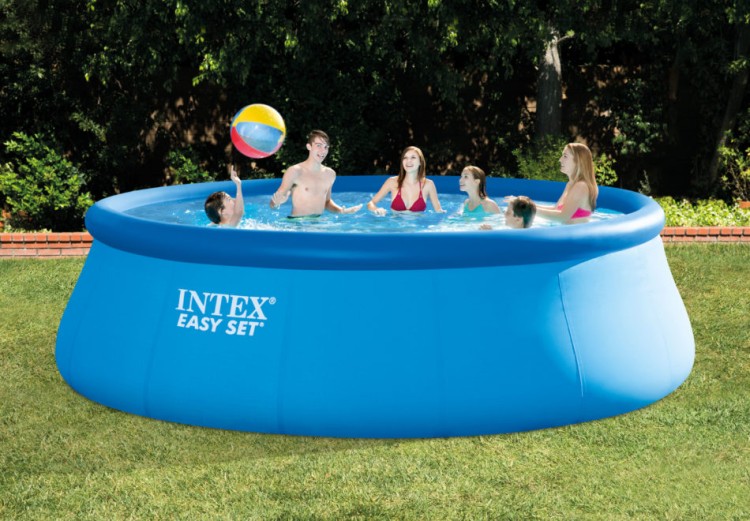 Надувной бассейн INTEX Easy Set 4.57 x 1.22 м, артикул  26168