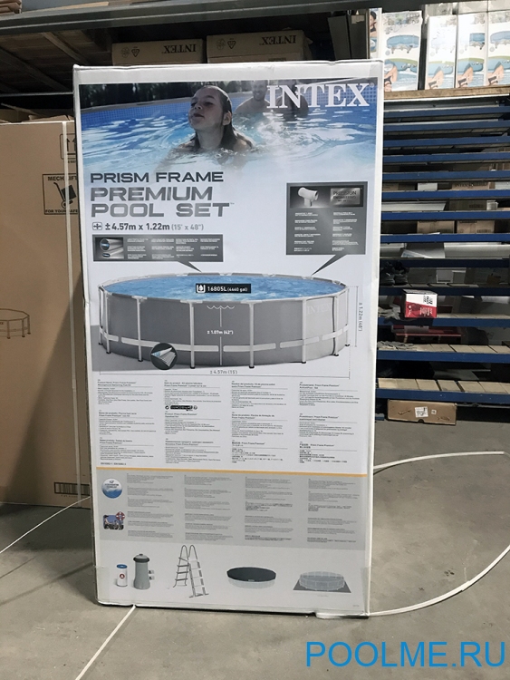 Бассейн INTEX 26726, 457 x 122 см