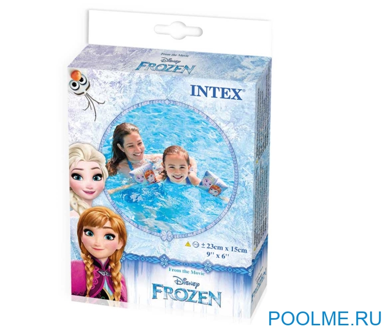 Нарукавники INTEX "Холодное сердце" 23 x 15 см, артикул 56640