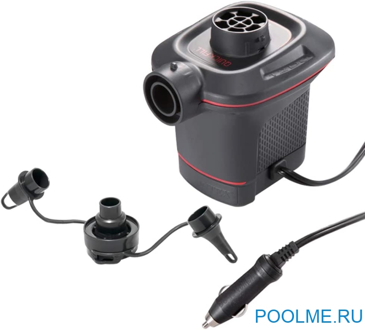 Насос электрический INTEX "Quick-Fill DC" 12V от прикуривателя, 650л/м, артикул 66636 Насос электрический INTEX "Quick-Fill DC" 12V от прикуривателя, 650л/м, артикул 66636