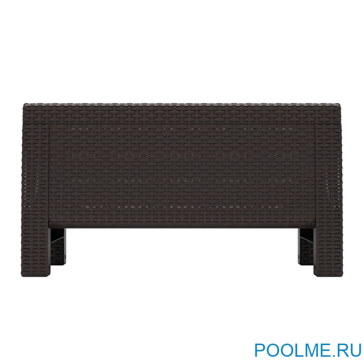 Стол из искусственного ротанга 76.5 х 57 х 42 см Стол из искусственного ротанга 76.5 х 57 х 42 см