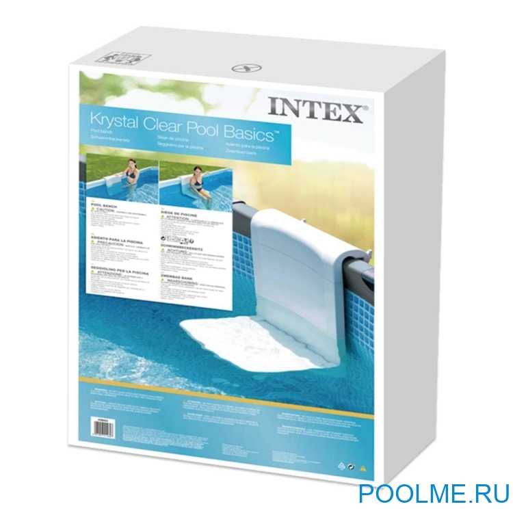 Навесная скамья INTEX для каркасных бассейнов, артикул 28053