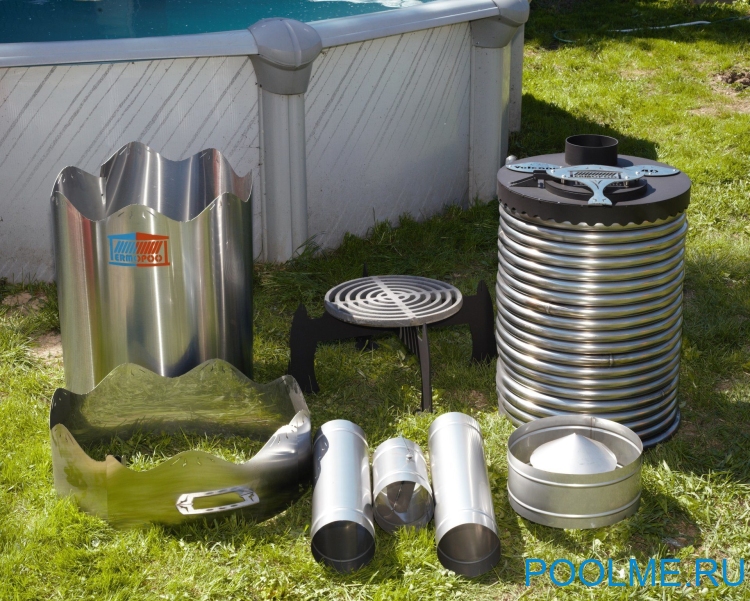 Дровяной водонагреватель Termopool Volcano Pro 40, артикул 265594 Дровяной водонагреватель Termopool Volcano Pro 40, артикул 265594