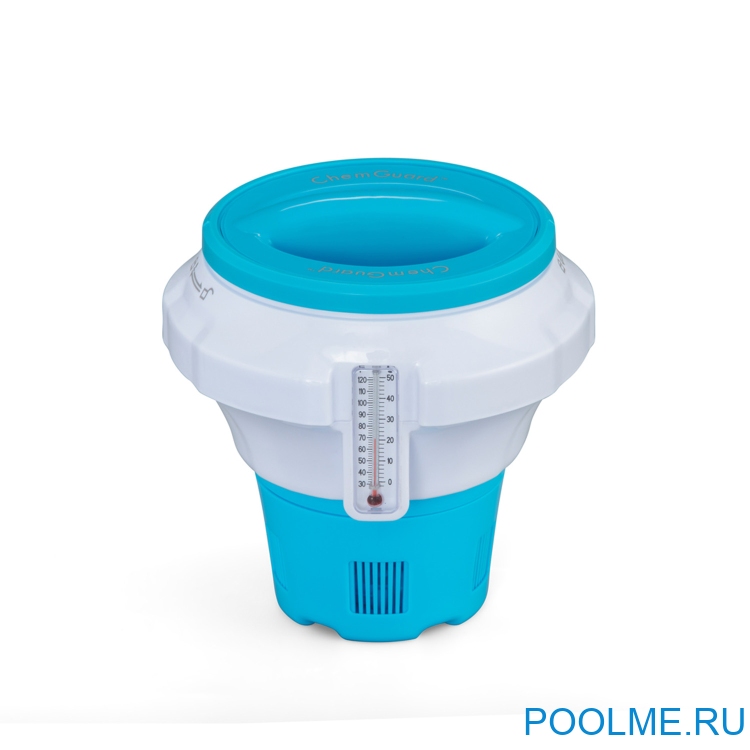 Поплавок-дозатор Bestway с термометром и защитной перчаткой, артикул 58701