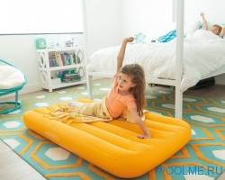 Детский надувной матрас "Cozy Kidz" 88 x 157 x 18 см оранжевый, артикул 66803-O Детский надувной матрас "Cozy Kidz" 88 x 157 x 18 см оранжевый, артикул 66803-O