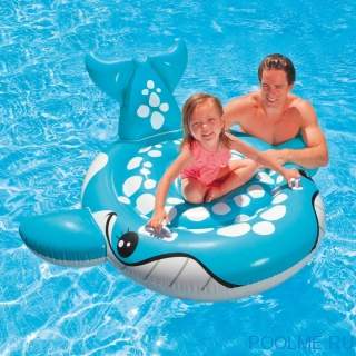 Надувная игрушка INTEX "Голубой кит" 160 x 152 см, артикул 57527 Надувная игрушка INTEX "Голубой кит" 160 x 152 см, артикул 57527