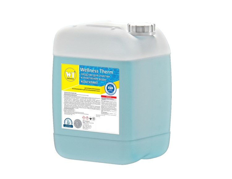 Коагулянт Wellness Therm (средство для очистки и осветления воды) 10 л, арт. 312606