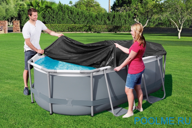 Тент Bestway для овальных бассейнов  305 х 184 см, артикул 58424