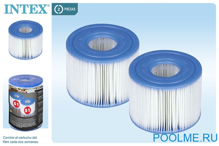 Сменный картридж INTEX тип S1 для СПА, артикул 29001 Сменный картридж INTEX тип S1 для СПА, артикул 29001