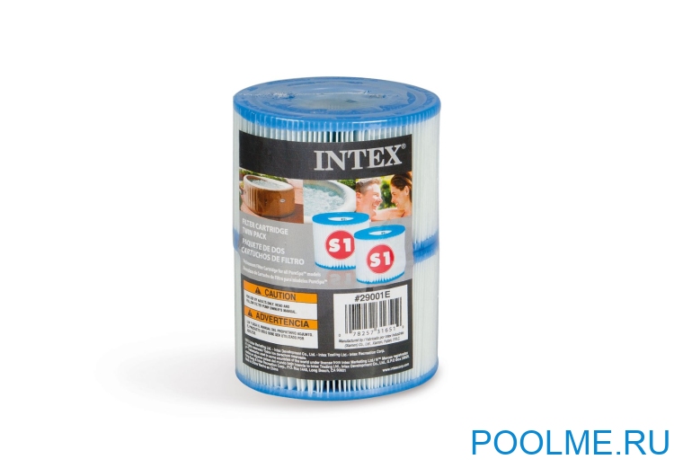 Сменный картридж INTEX тип S1 для СПА, артикул 29001 Сменный картридж INTEX тип S1 для СПА, артикул 29001