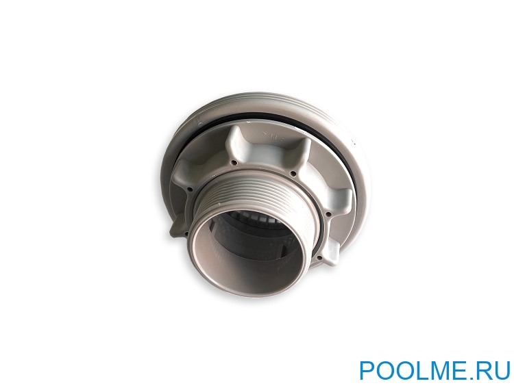 Соединитель сетчатый под шланг с резьбой 38 мм с гайкой и прокладкой, арт.10744 / 4 Соединитель сетчатый под шланг с резьбой 38 мм с гайкой и прокладкой, арт.10744 / 4