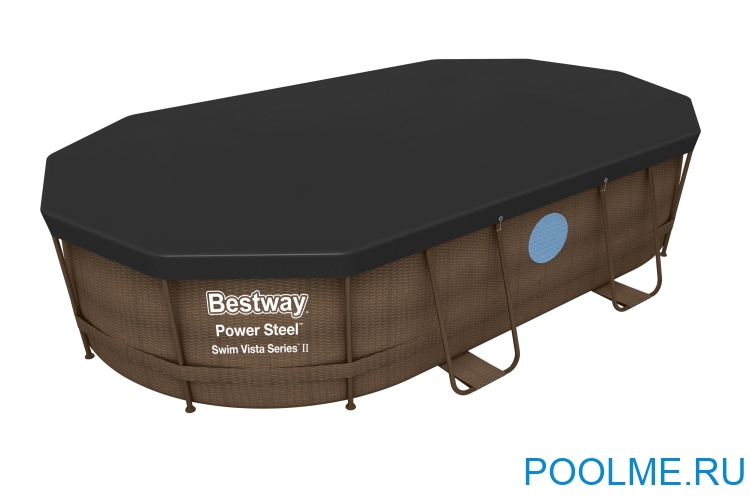Тент Bestway для овальных каркасных бассейнов 4.27 х 2.5 м, артикул 58425
