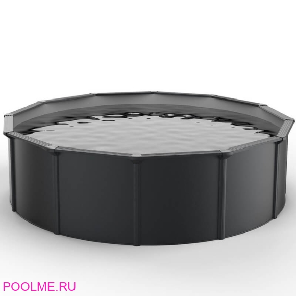 Морозостойкий бассейн MAGIC POOL 5.5 x 1.32 м (полная комплектация) арт. KITPR5513G - графит